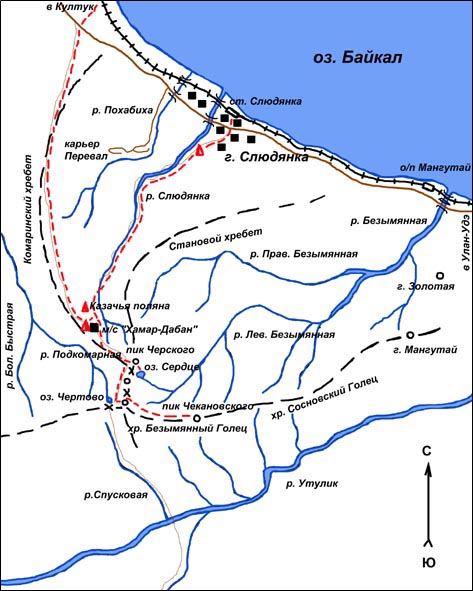 Карта пик черского